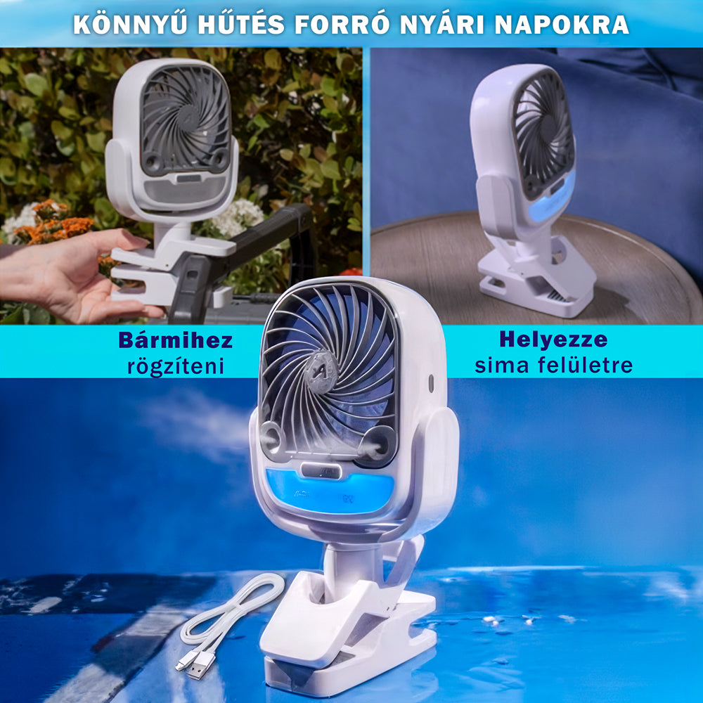 Ventilátor vízhűtéssel